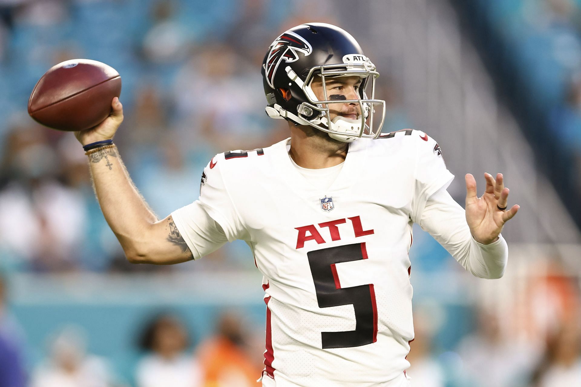 A.J. McCarron is being worked out by Cleveland as we speak